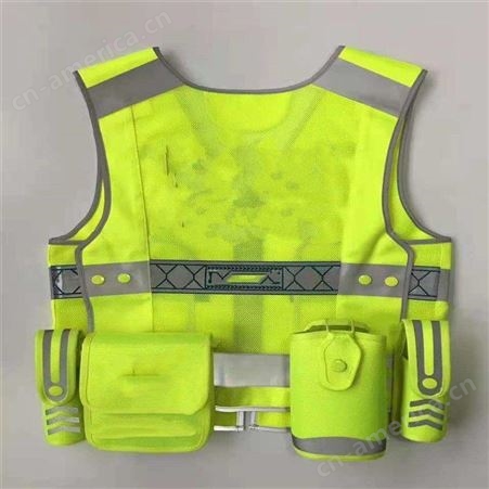 反光马甲 施工建筑安全服型号 多口袋交通反光衣供应